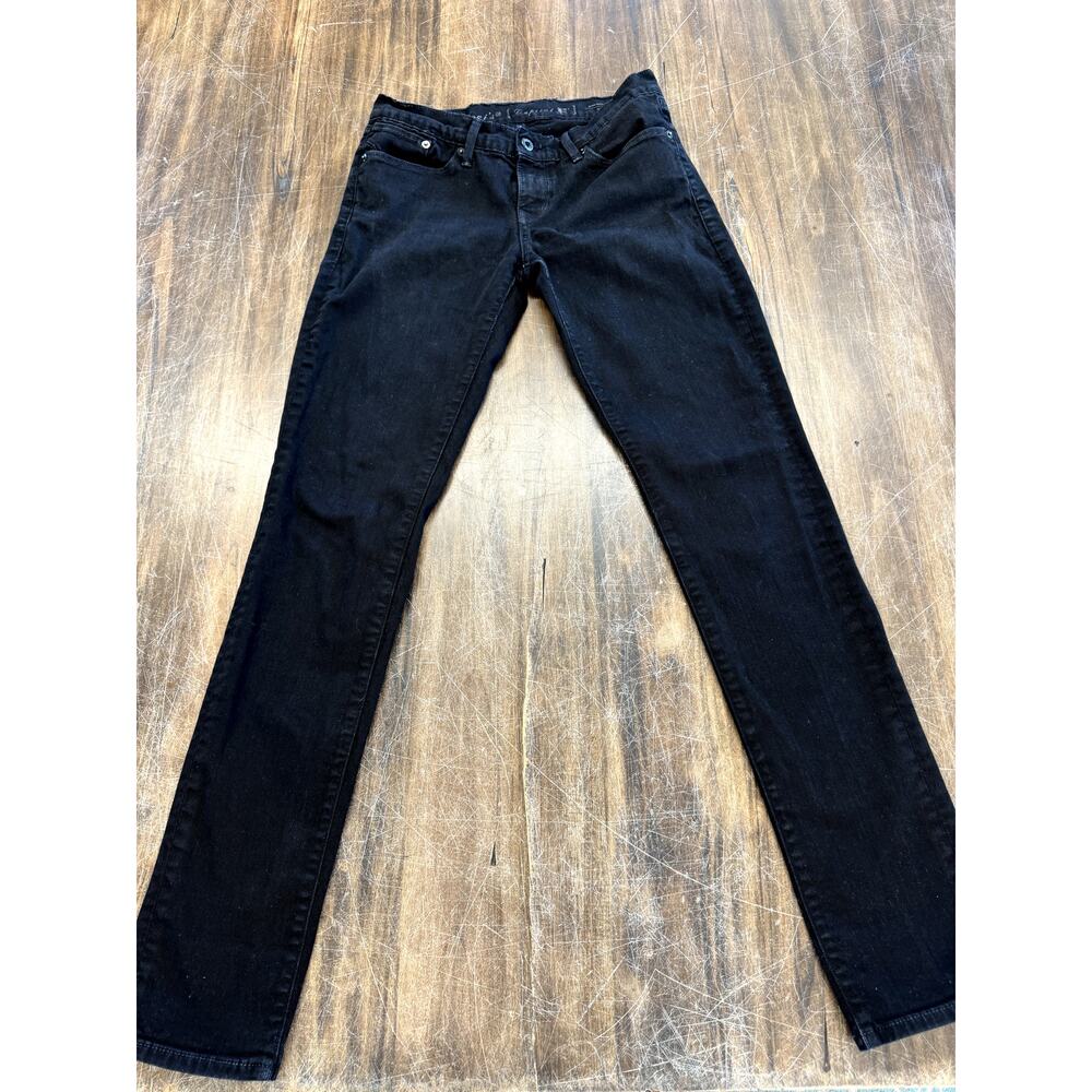 Levis Capitol E Selvedged. ,Black, Y2K,Vintage, 39.5" L X 31" inseam